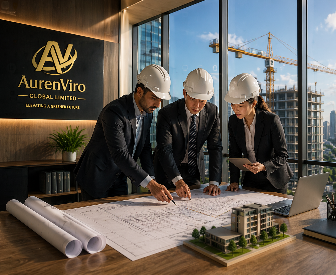 Aurenviro modern office